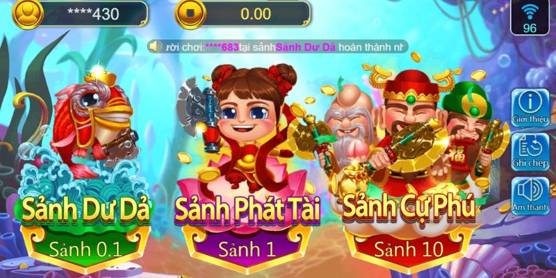 Trải nghiệm game Tam Tiên cắt cá tại bắn cá Kuwin
