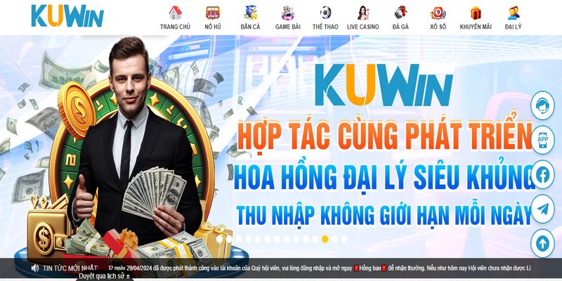 Casino Kuwin thu hút nhiều cược thủ trải nghiệm