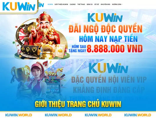 Trang chủ Kuwin có nhiều điểm nổi bật thu hút bet thủ